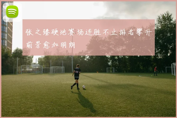 张之臻硬地赛场连胜不止排名攀升前景愈加明朗